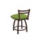 Holland Bar Stool Co 18" Low Back Swivel Vanity Stool, Bronze Finish, Canter Kiwi Green Seat 41118BZ009 - alternate 2
